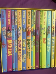 Story Books for Kids Roald Dahl Children's Book 14 Books Collection Set - Picture 1 of 1