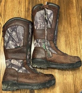 Red Head Snake Proof Boots Camo Waterproof Boots Camo Hunting Boots Men’s Size 8 - Picture 1 of 13