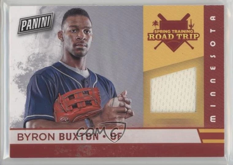 2017 Panini Day Spring Training Road Trip Byron Buxton #9 - Image 1 of 2