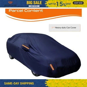 Auto Full Car Cover Anti Scratch 190T Waterproof Outdoor All Weather Protective - Picture 1 of 7