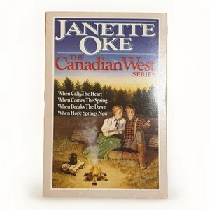 Janette Oke Box Set of 4 Paperback Book CANADIAN WEST SERIES VTG 80s Set - Picture 1 of 6