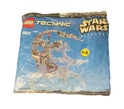 LEGO Group Technic STAR WARS Episode 1 # 4 (8002) Sealed Bagged Set '2000' - Image 1 of 4