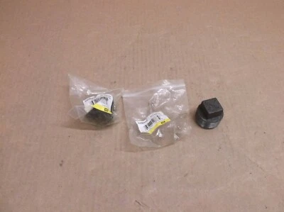 Quantity 2) 521-805HN Southland 1" Black Malleable Iron Square Plugs * - Image 1 of 4
