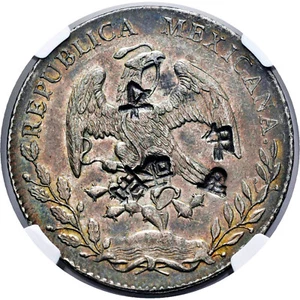 ☆ MEXIKO • 1888 ☆ 8 REALES GUANAJUATO · VF DETAILS • LIBERTAD ☆ KM# 377.8 ☆D1359 - Bild 1 von 3