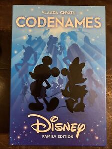 Disney Codenames Family Edition Board Game USAopoly