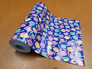 Full ream 18 inch wide Teapots gift wrap 833 feet Minor Ding - Picture 1 of 4