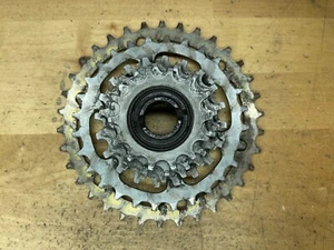 Vintage Suntour 14-34t Freewheel 6 Speed 14t 32t 6s Touring - Picture 1 of 4