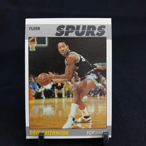 Dave Greenwood 1987-88 Fleer NBA Basketball Card #45 San Antonio Spurs (1A346) - Bild 1 von 3