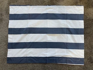 LOT OF 2  Blue Striped  STANDARD PILLOW SHAM COVER - Picture 1 of 1