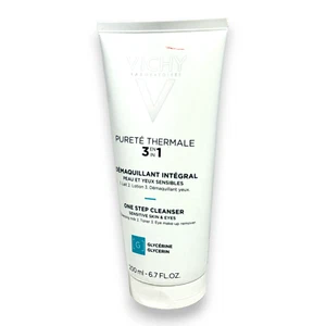 Vichy Purete Thermale 3 in 1 One Step Cleanser Sensitive Skin & Eyes 200ml/6.7oz - Picture 1 of 2