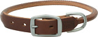 Bridle Leather Rolled Dog Collar, 25" (23 - 26 In., 1 In. Width)
