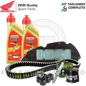 TAGLIANDO COMPLETO CINGHIA BANDO OLIO RULLI CANDELA HONDA SH 300 ie 2006-2016 - Foto 1 di 5