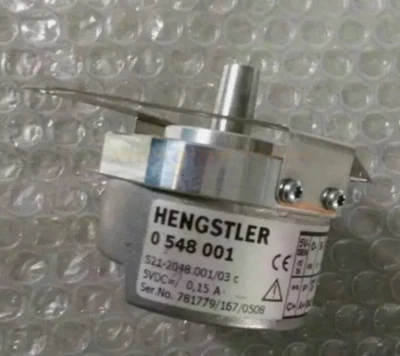 Used & Tested HENGSTLER 0 548 001 S21-2048.001/03C Absolute Encoder - Image 1 of 4