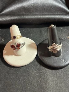 Set Of 3 Small Rings 4-13 - Picture 1 of 4