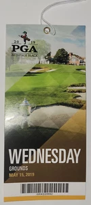 2019 PGA Championship Tickets Bethpage Black Wednesday May 15, 2019 - Picture 1 of 1