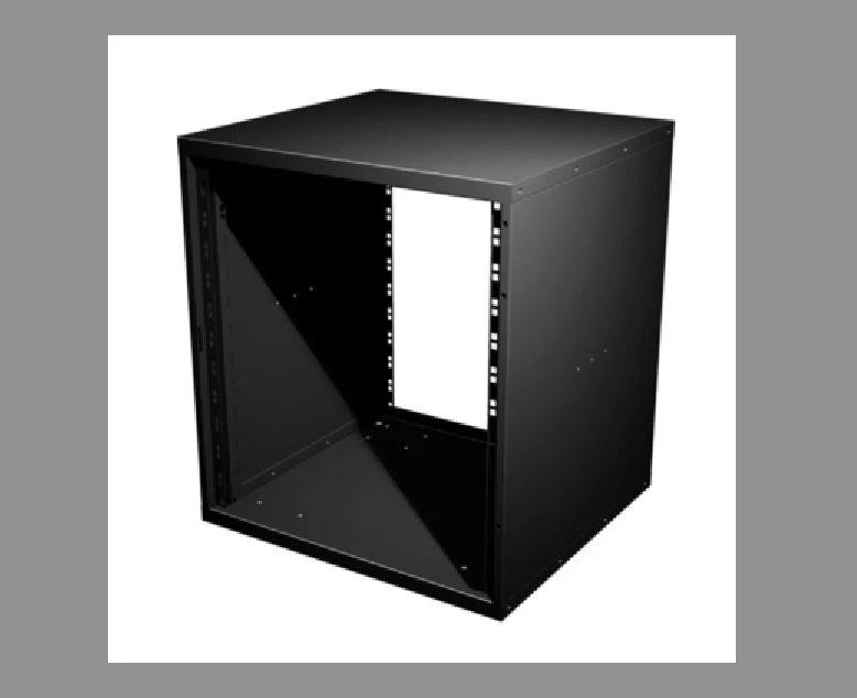 Penn Elcom 24U Flat Pack Rack System with Square Hole Rail 19" Inch - Image 1 of 2