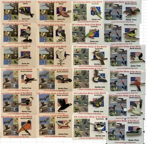None RSPB Badges GS Collection 24 Pin Badges 4 Full Collections See Description. - Picture 1 of 1