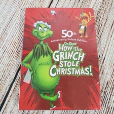 NEW How the Grinch Stole Christmas Classic 50th Anniversary Deluxe Edition DVD