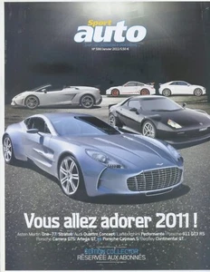SPORT AUTO n°588 01/2011 LAMBORGHINI GALLARDO LP570-4 PORSCHE 911 GT3 RS AUDIRS3 - Bild 1 von 1