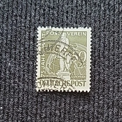 1949 Germany Deutsche Bundespost Berlin Stamp Used VF, SC#9N38 (CV $32.50) - Image 1 of 3