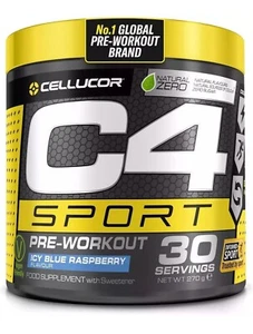Cellucor C4 Sport Preworkout 30 Servings Original Explosive - Icy Blue Raspberry - Picture 1 of 1