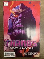 Thanos: Death Notes #1 (Marvel, 2022) Black Infinity Stone Andrea Sorrentino NM