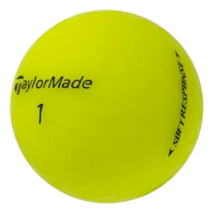 24 TaylorMade Soft Response Yellow 5A gebrauchte Golfbälle 24 Soft Response gelb - Bild 1 von 1