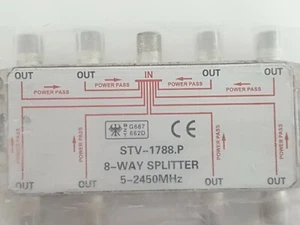 8 fach Splitter stv1788 - Bild 1 von 5