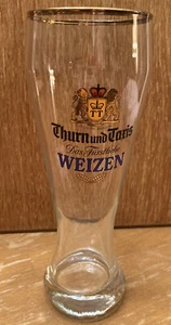 Thurn and Taxis Weizen Wheat Beer Tall Tulip Beer Glass 1997 Nice Rare! - Picture 1 of 2
