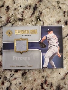 2007 (TIGERS) Ultimate Collection Ultimate Star Materials #BO Jeremy Bonderman