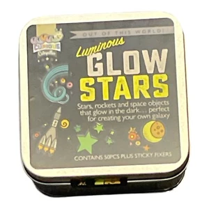 3 x COSMIC GLOW STARS - 10632 GLOW IN THE DARK FLOURESCENTE STARS - 11C - Imagen 1 de 2