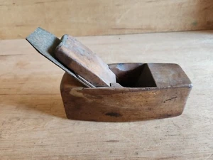 Gebr Weyersberg Woodworking Plane Coffin Wood Signed 1891 Vintage Antique - Picture 1 of 24