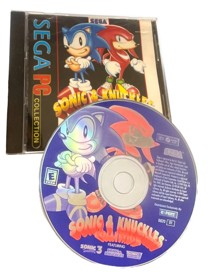 Sonic & Knuckles Collection Windows 95 98 PC CD-ROM (Sega 2000) - Image 1 of 1