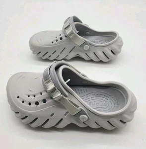 Crocs Echo Clog womens size 6 mens 4 atmosphere gray croslite comfort cushion - Picture 1 of 7