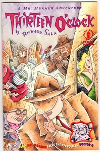 Trece en punto de Richard Sala 1992 Dark Horse cómics Mr. Murmur vs. Doctor Q - Imagen 1 de 2