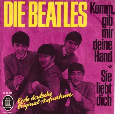 "7" - BEATLES:   "Sie liebt dich ",  ODEON 22671,  1964,  (👍=EX++/NM) - Bild 1 von 4