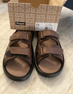 HERREN PROPET VERO SANDALEN, BRAUN, 11 XX (5E), BRANDNEU IM KARTON - Bild 1 von 5