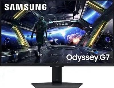 Samsung 27" Odyssey G70D 4K UHD IPS 144Hz 1ms Fast IPS Smart Gaming Monitor - Image 1 of 4