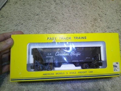 S GUAGE AMERICAN FLYER / AMERICAN MODELS #354225 CANADIAN PACIFIC HOPPER - Image 1 of 3