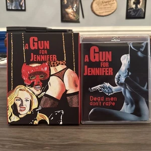 A GUN FOR JENNIFER Blu-ray Vinegar Syndrome VSA Limited SLIPCASE revenge NEW - Bild 1 von 2