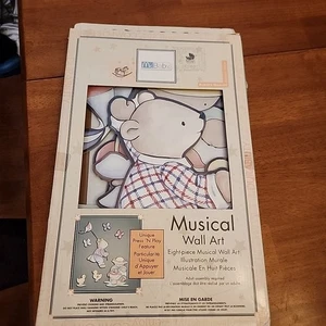 8-Piece Musical Wall Art McBaby wall decor kids room NEW Vintage - Picture 1 of 6