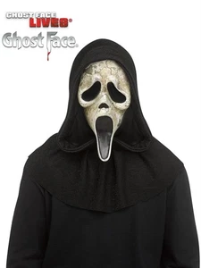 Fun World Deluxe Ghost Face Aged Mask Scream VI Halloween Fancy Dress - Picture 1 of 7
