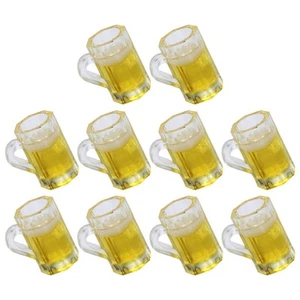 10 Stück Baby Guinness Schnapsgläser Mini Hausschmuck Bierkrug Modell - Bild 1 von 12