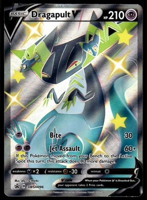 Pokemon TCG SWSH: Sword & Shield Promo Cards #SWSH096 Dragapult V NM - Image 1 of 2