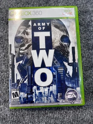 Army of Two Microsoft Xbox 360 CIB Complete W/ Manual Tested & Working - Image 1 of 4