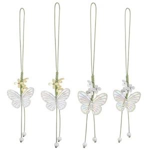 4 Pcs Armband Anhänger Mit Handyanhänger Handschlaufe Für Telefon - Photo 1/11