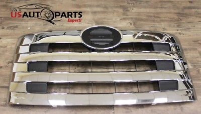 FOR HINO CHROME HORIZONTAL BILLET MAIN GRILLE  2011-2016 268 258 238 338 - Image 1 of 4