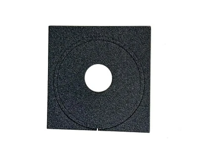 Flat Linhof Kardan 4x5 8x10 Camera Lens Board - Copal 0 - 126mm x 126mm - Image 1 of 2