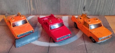 MAJORETTE n.242 DODGE D/W SPAZZANEVE 1973 PICK-UP SCOPERTO Scala 1:80 1^ SERIE - Immagine 1 di 4