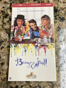 Vintage Benny & Joon VHS Cassette Tape Minty Johnny Depp Aiden Quinn - Picture 1 of 3